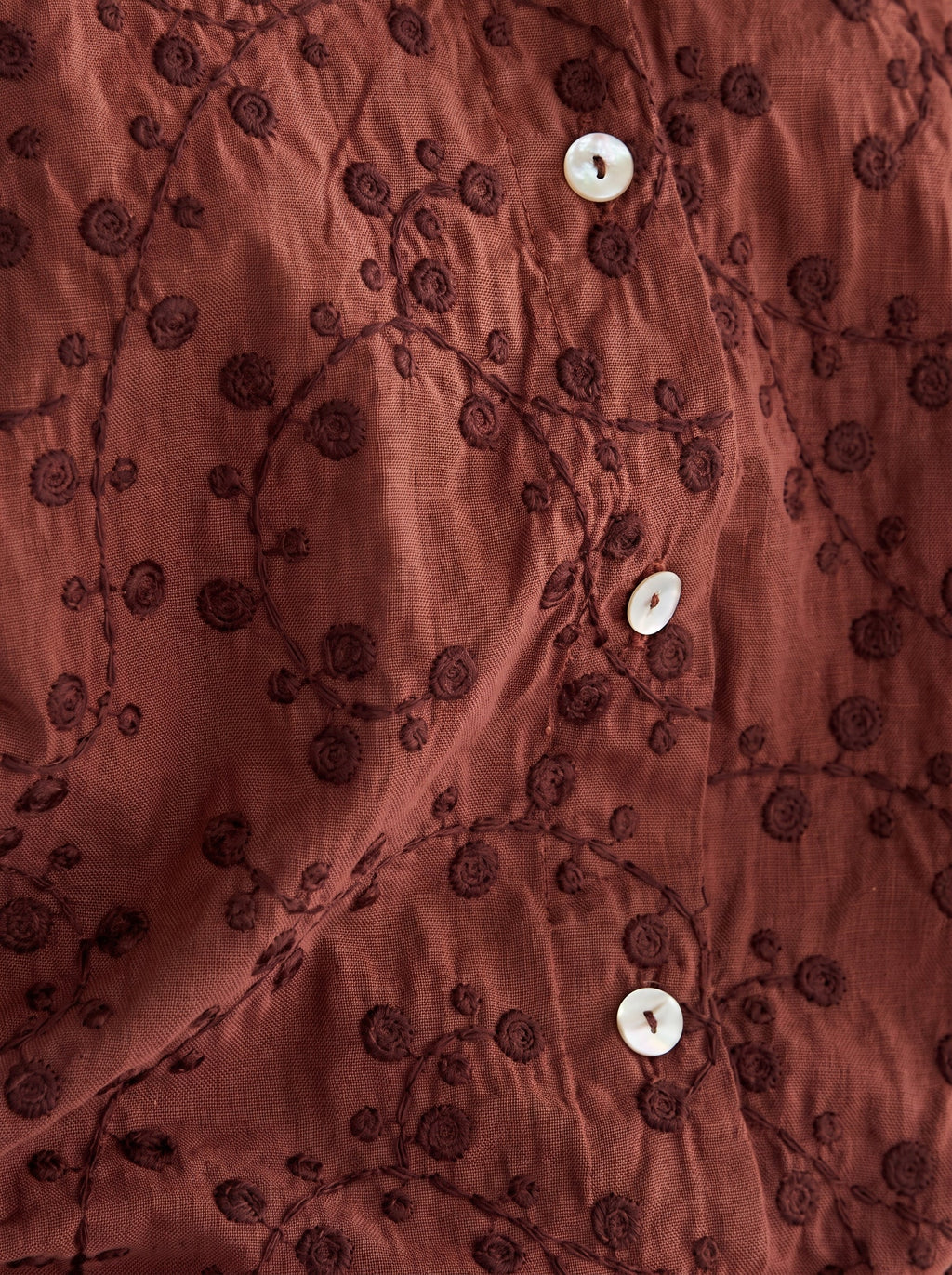Marisa brown shirt