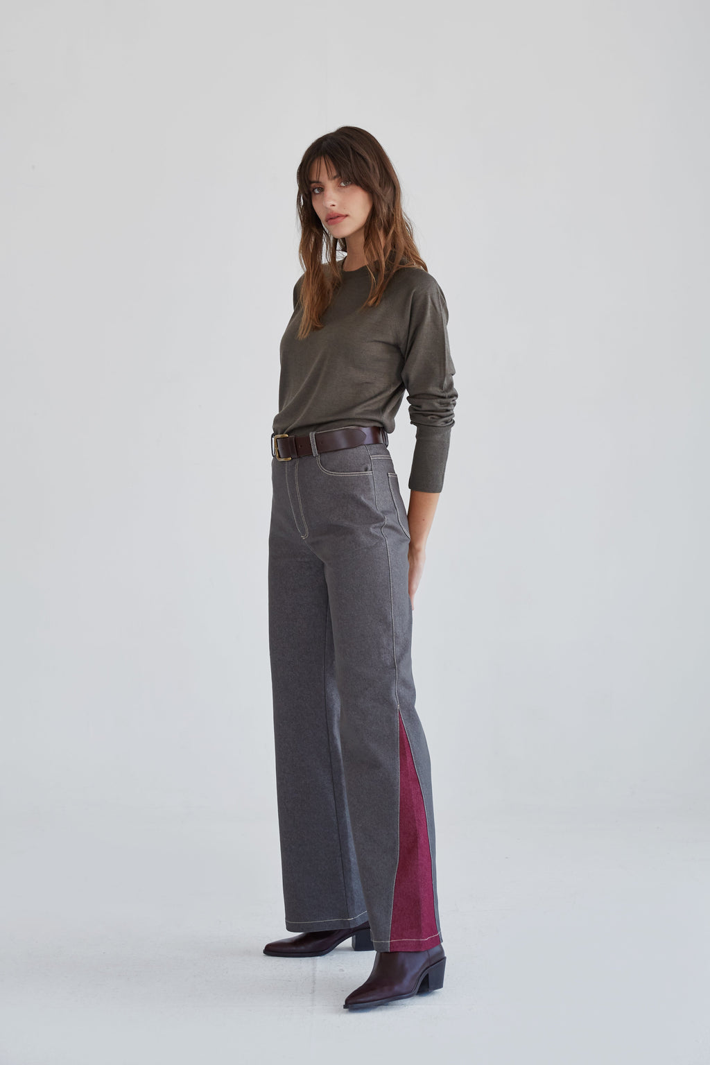 Pantalones vaqueros Alba 2.0 topo