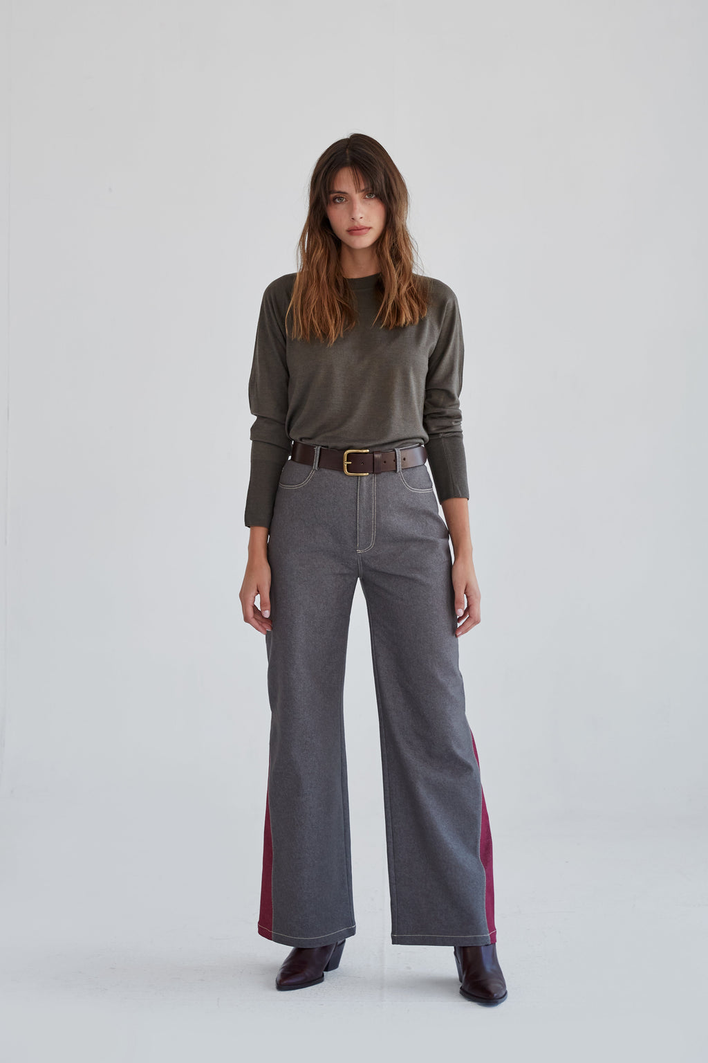 Pantalones vaqueros Alba 2.0 topo