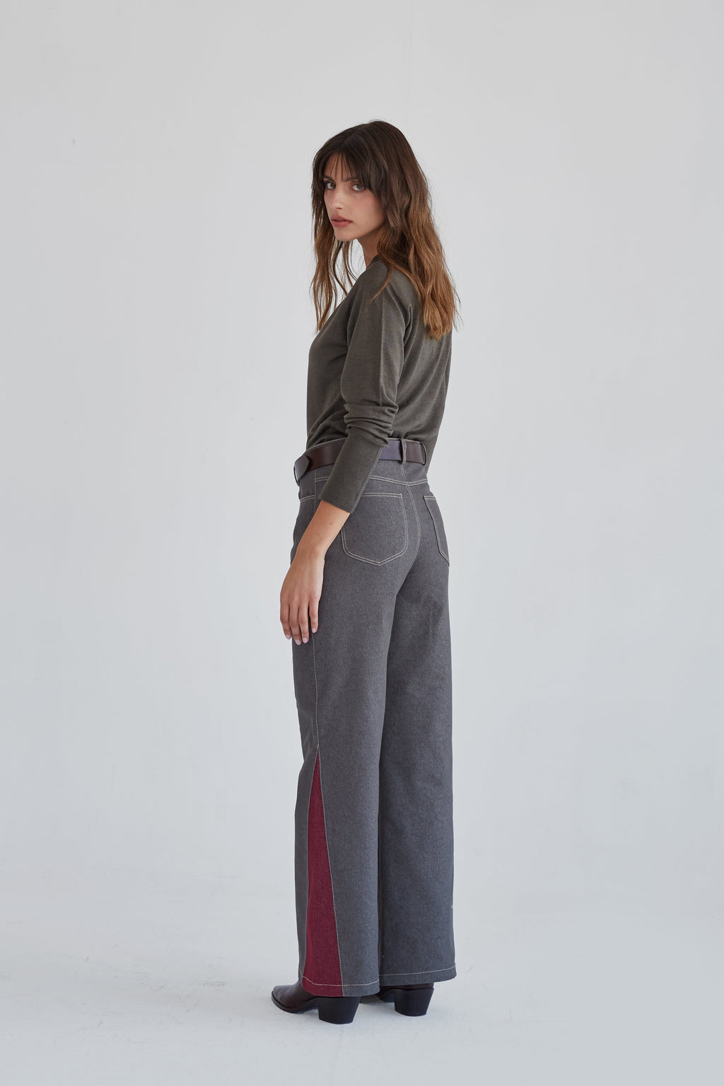 Pantalones vaqueros Alba 2.0 topo