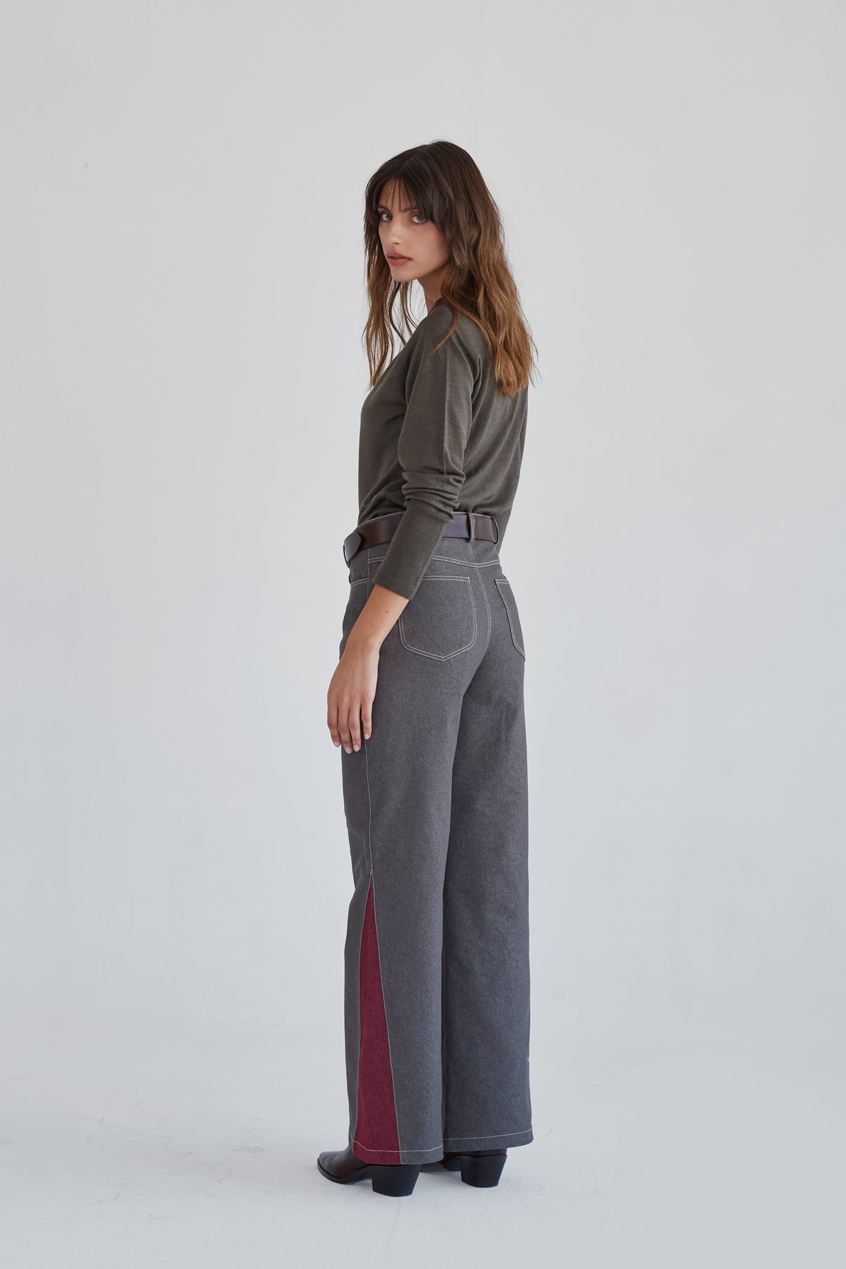 Pantalones vaqueros Alba 2.0 topo