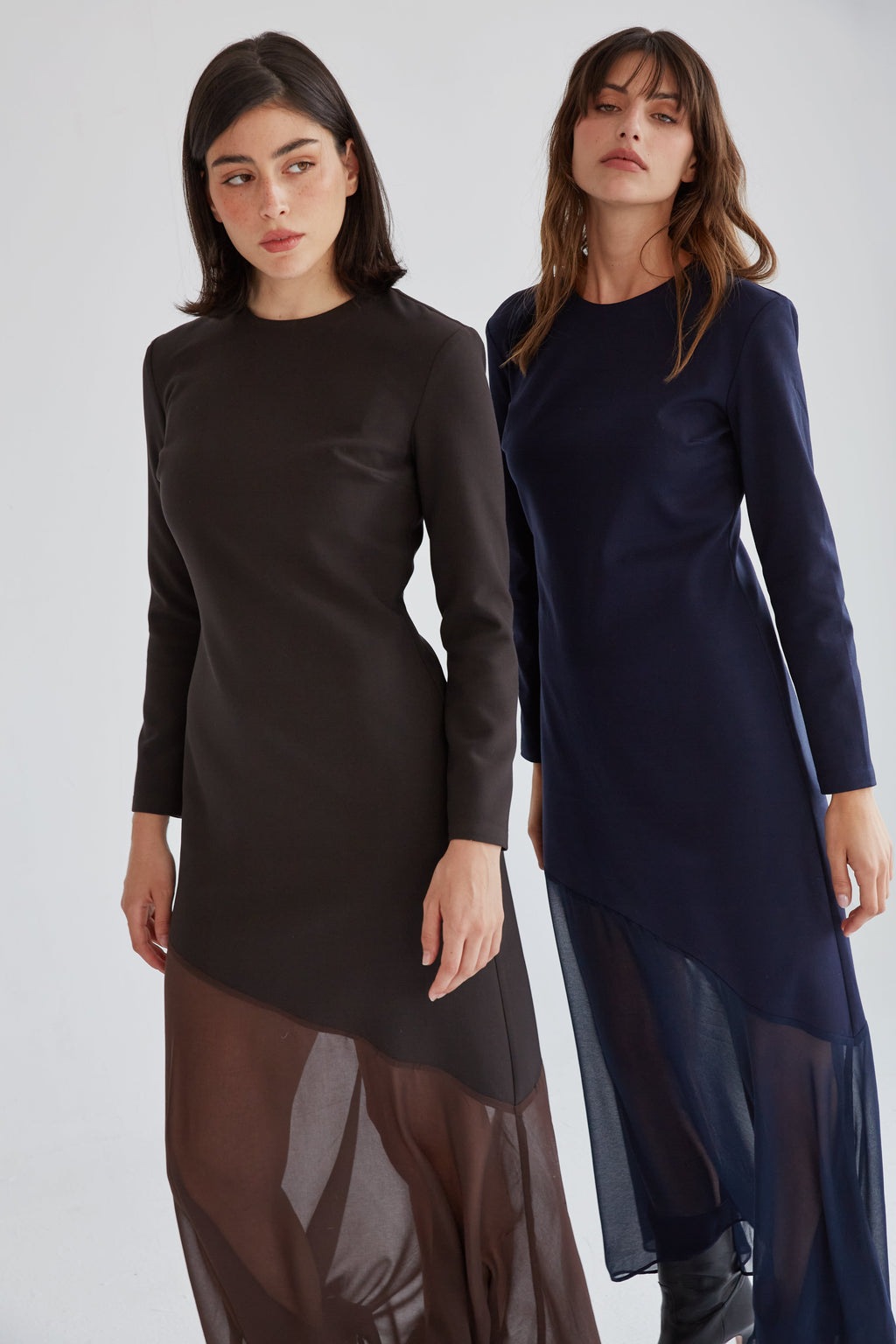 Isabella navy blue dress