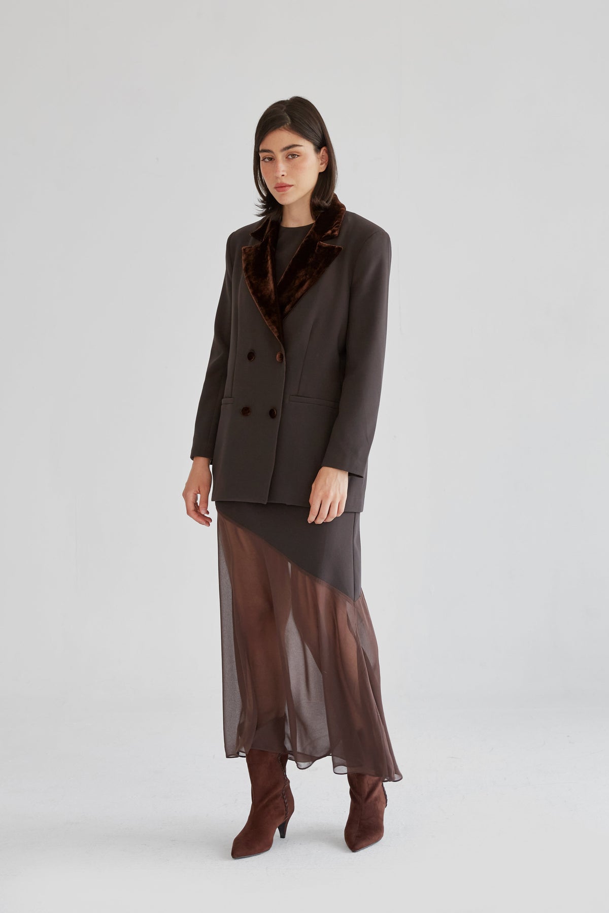 Virginia chocolate jacket