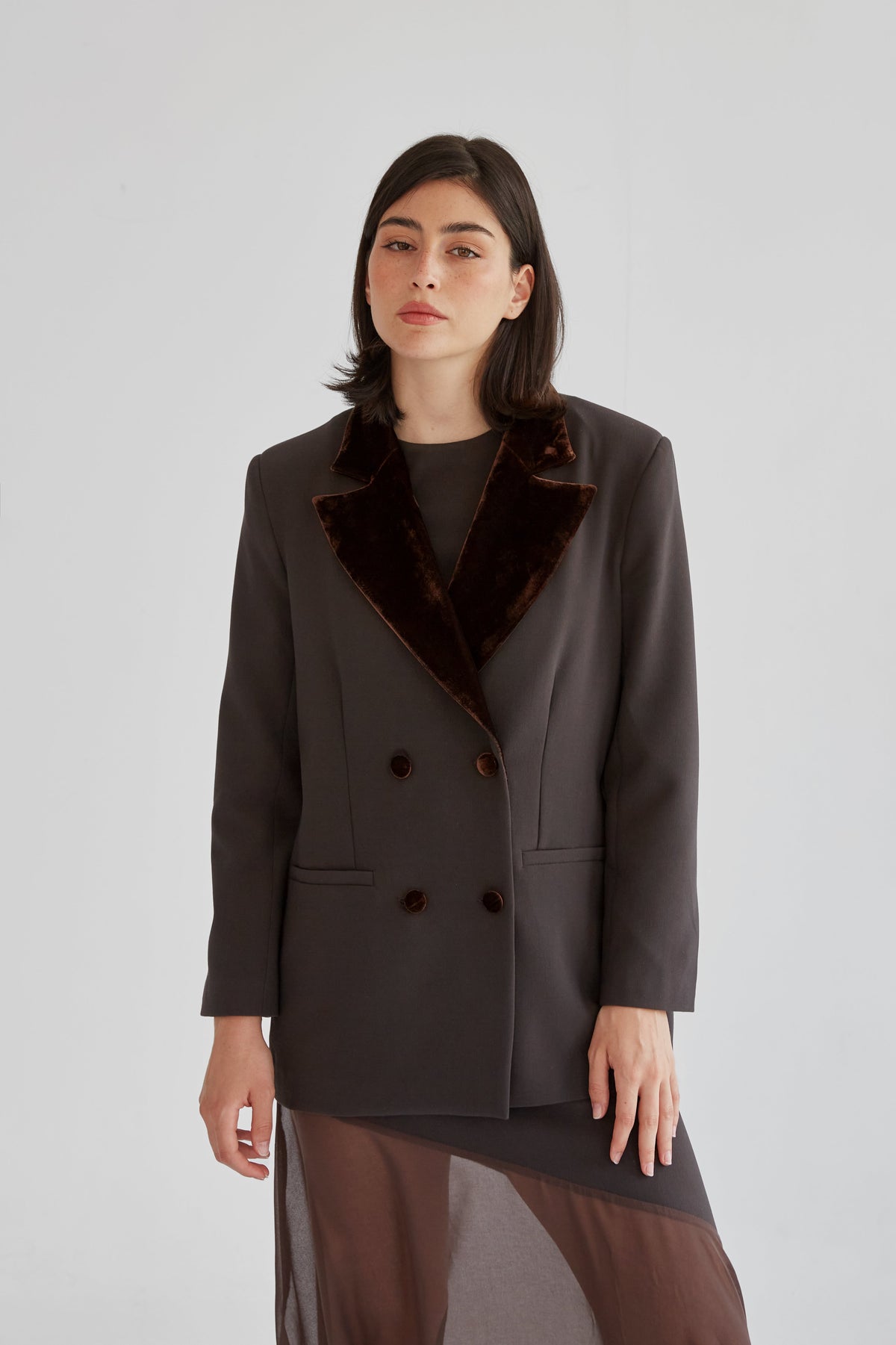 Virginia chocolate jacket