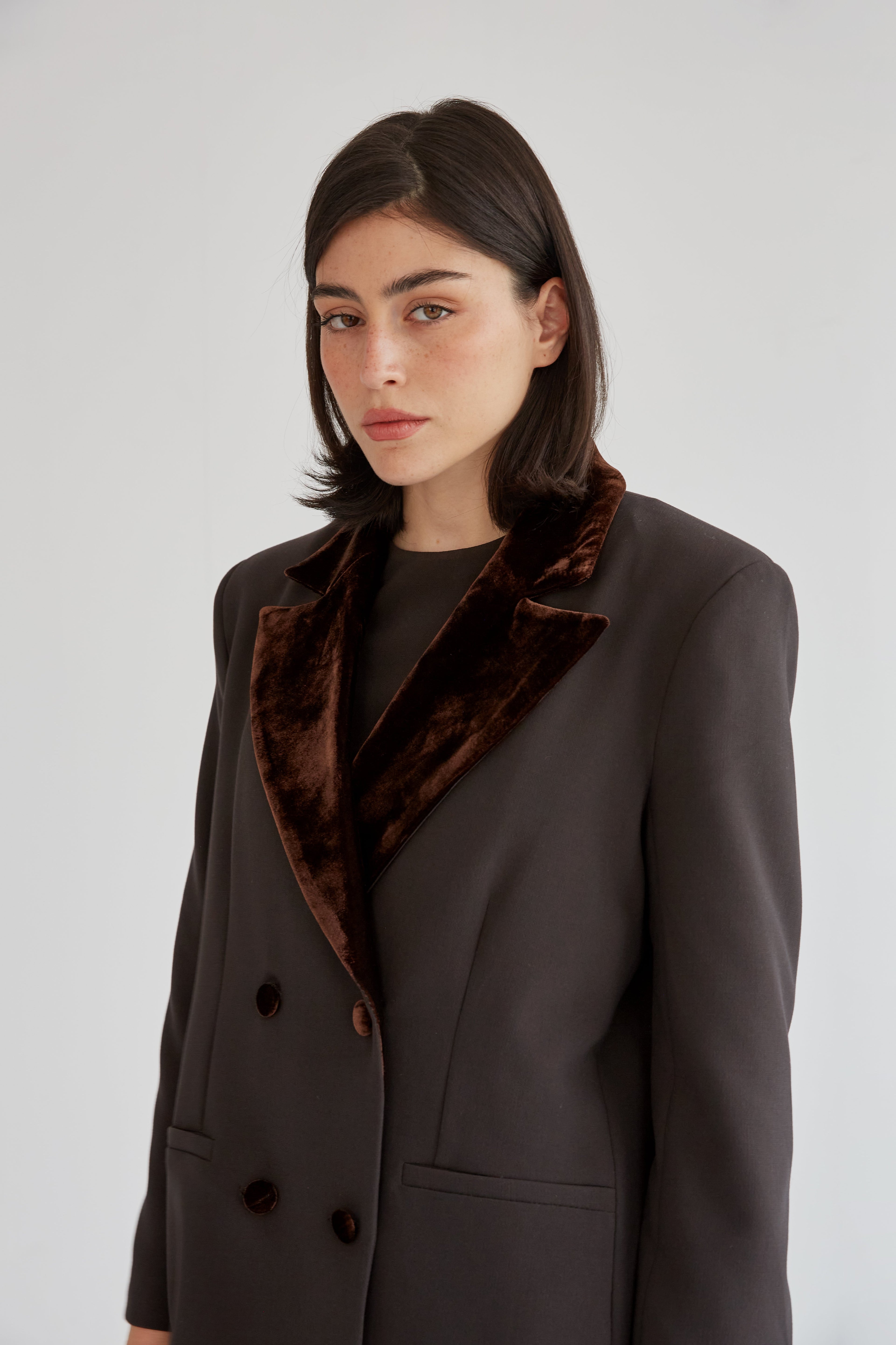 Virginia chocolate jacket