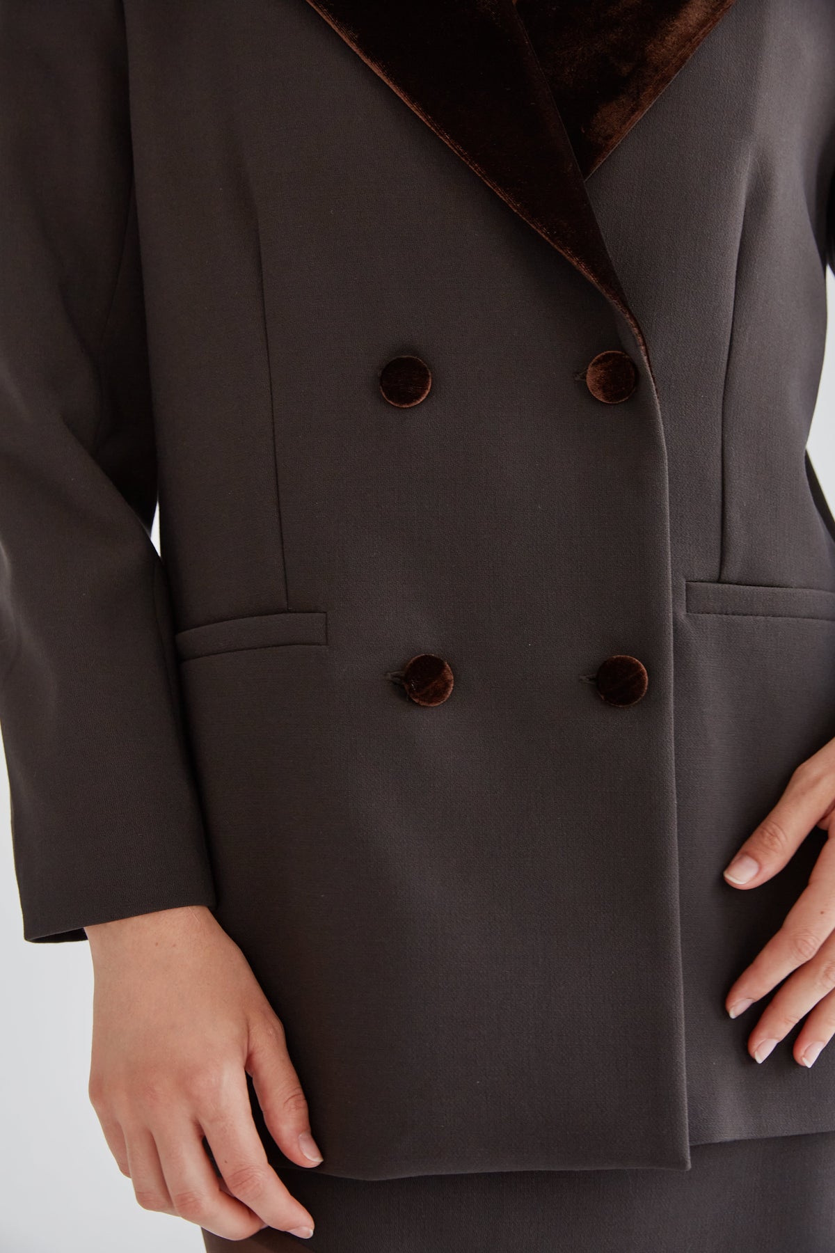 Virginia chocolate jacket