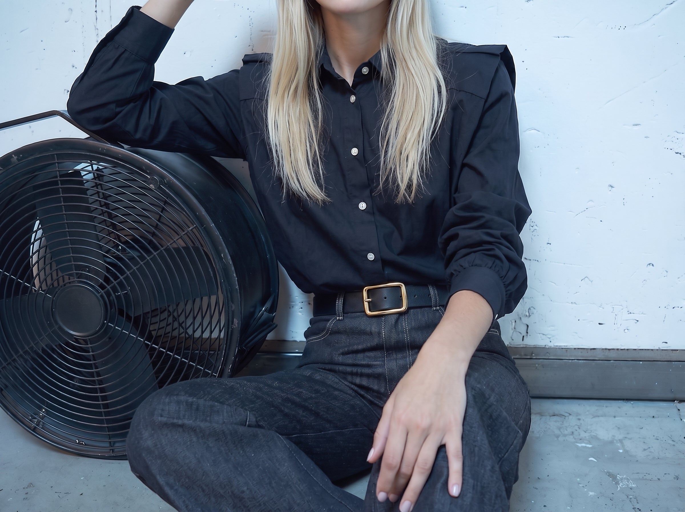 Camisa Marieta Negro