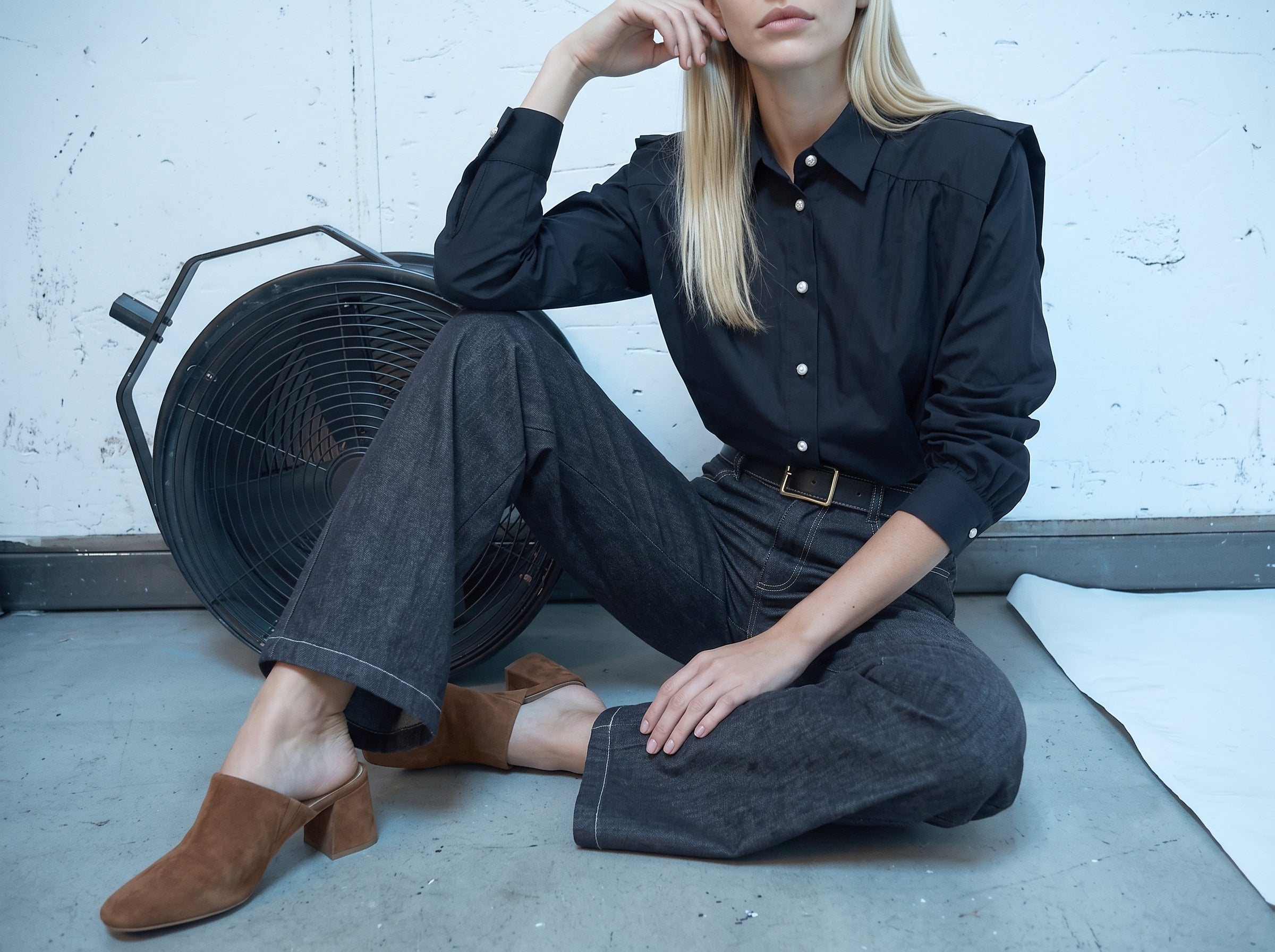 Camisa Marieta Negro