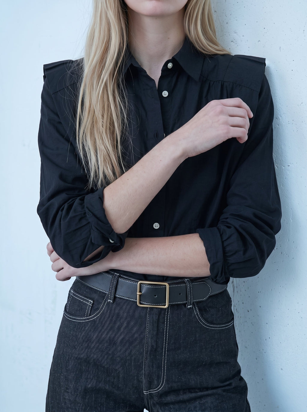 Camisa Marieta Negro