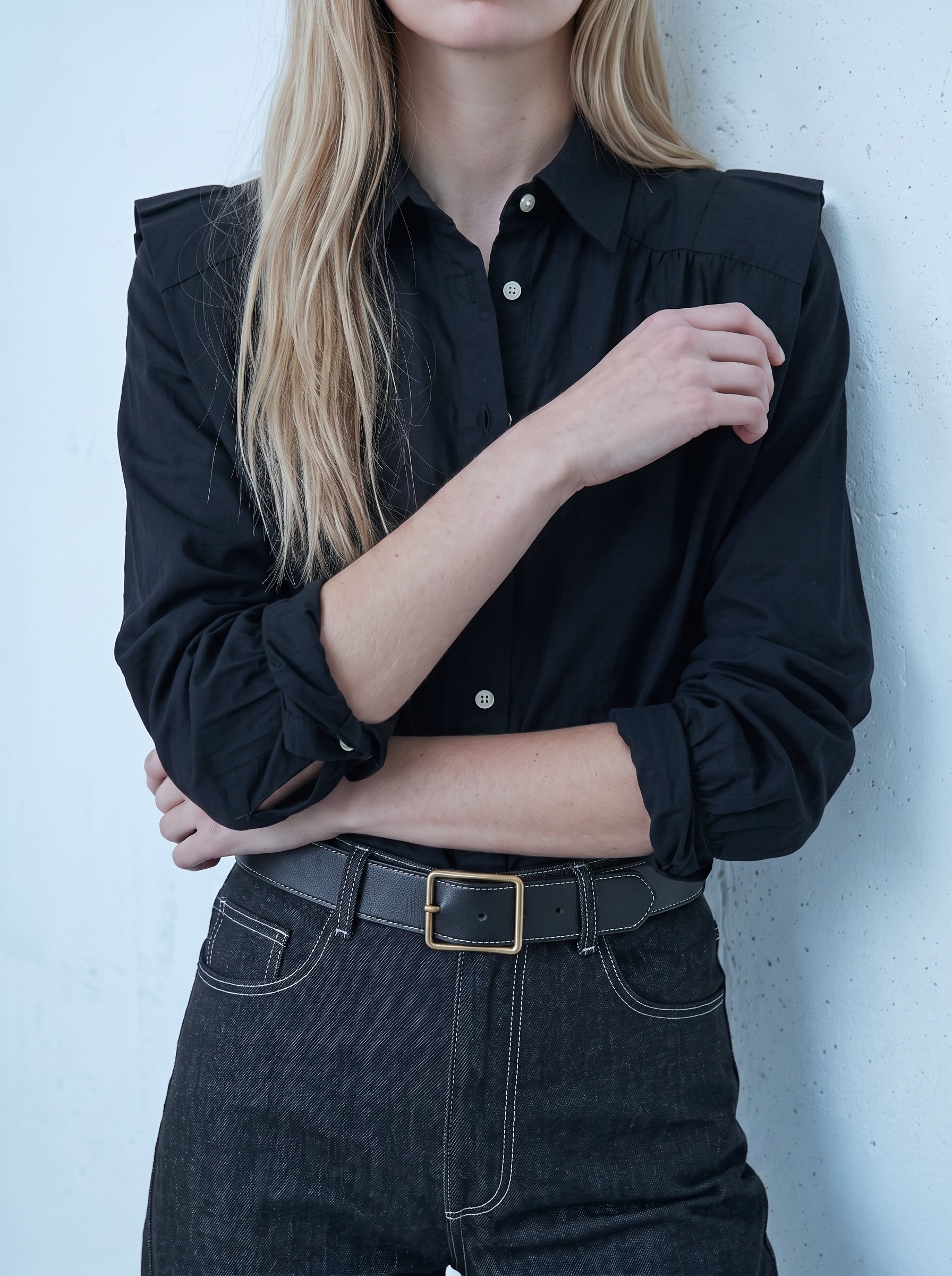 Camisa Marieta Negro