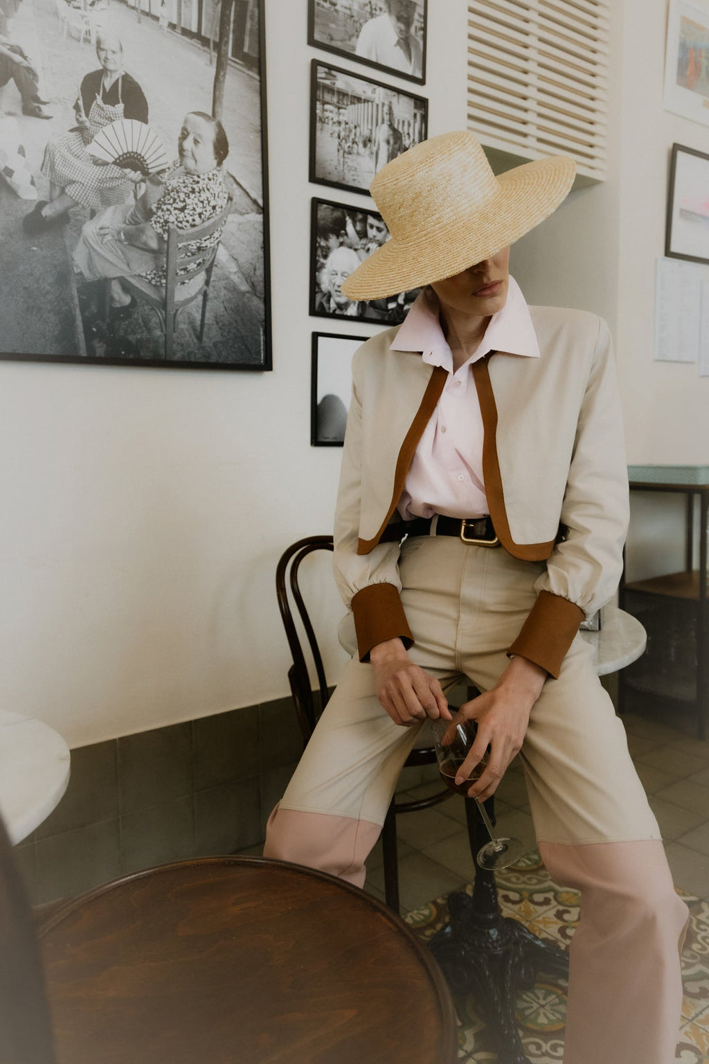 Chaqueta Olivia Beige