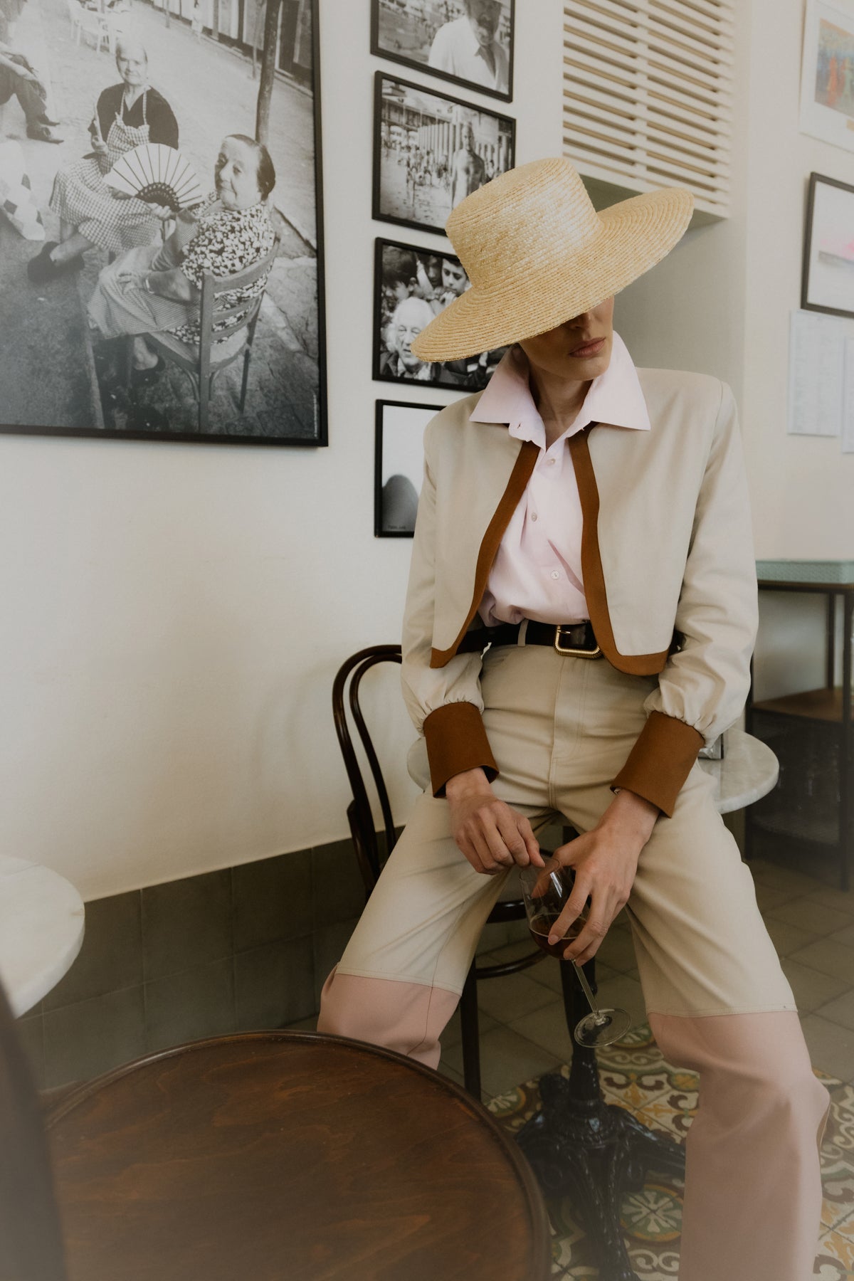 Chaqueta Olivia Beige