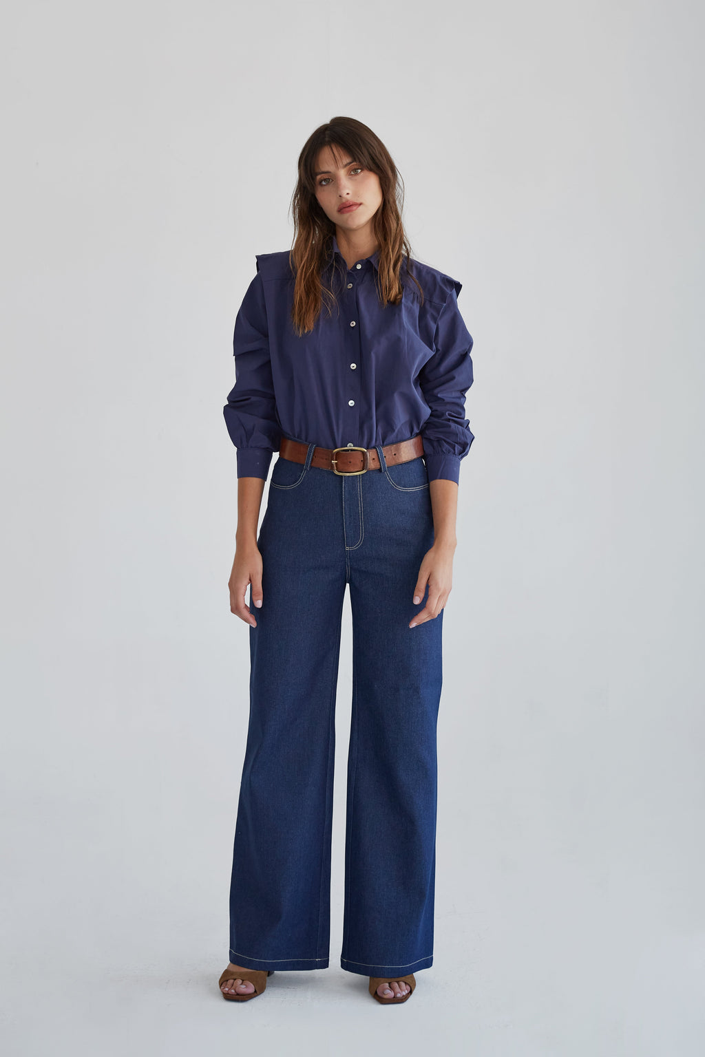 Eugenia navy pants