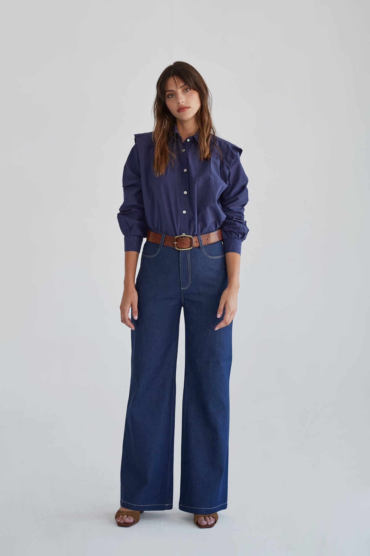 Eugenia navy pants