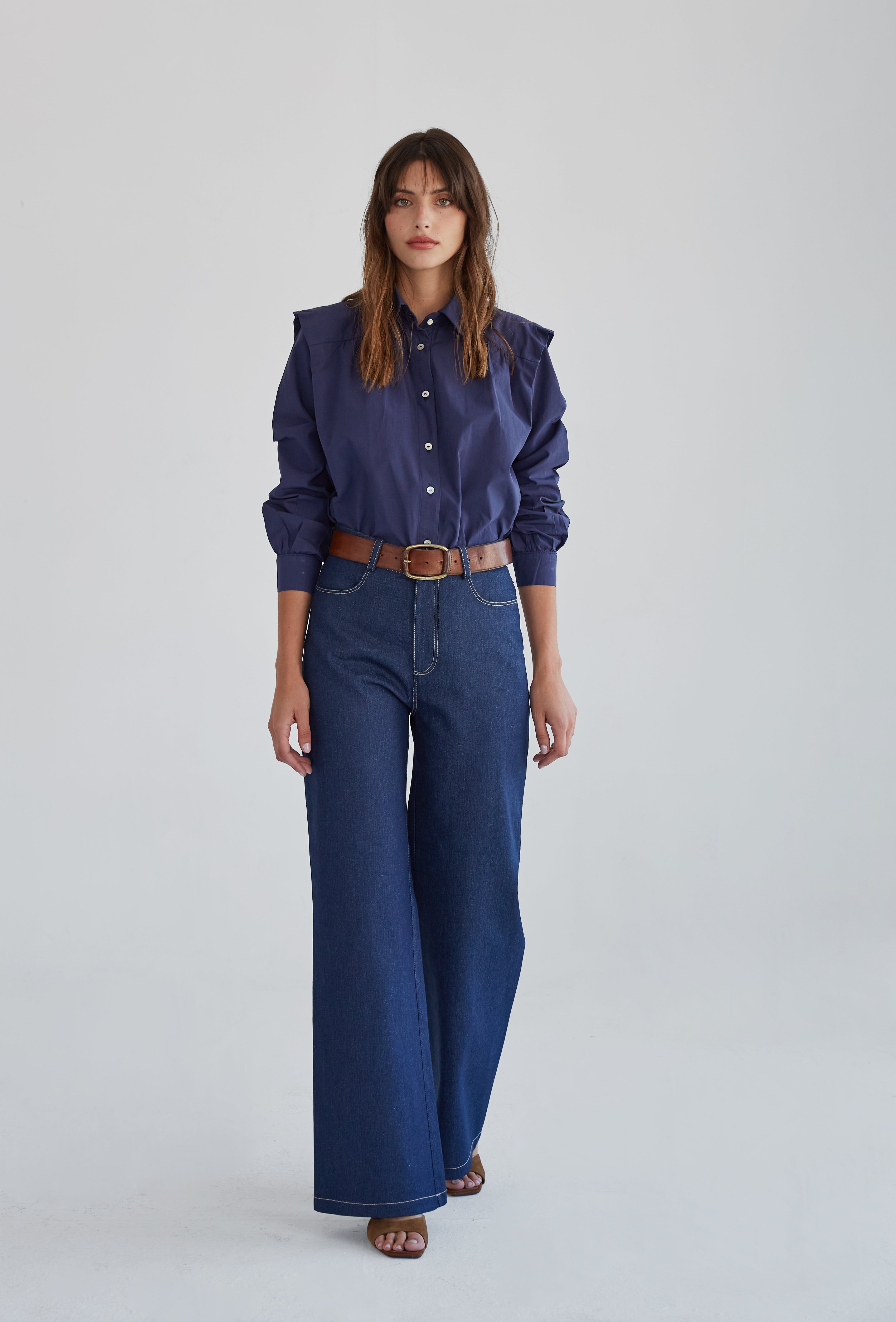 Marieta Navy Shirt
