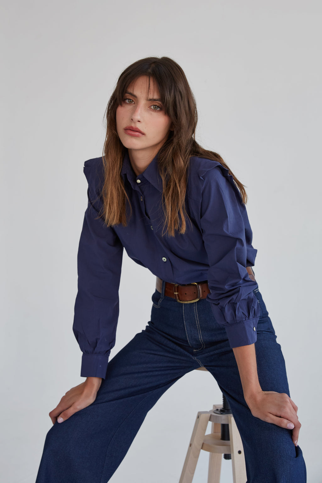 Eugenia navy pants