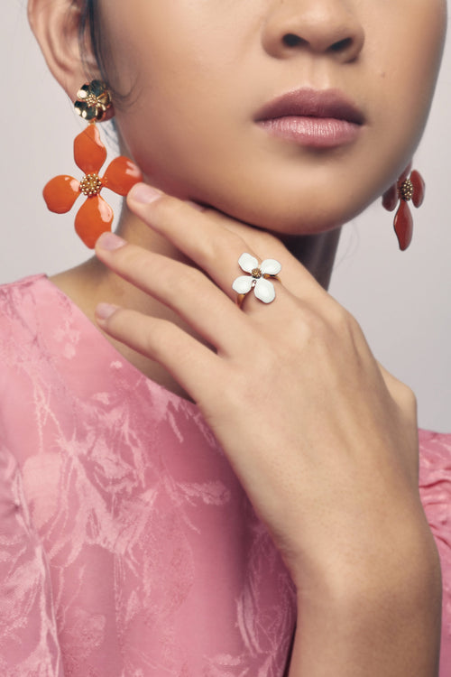 Anillo Cassia Blanco