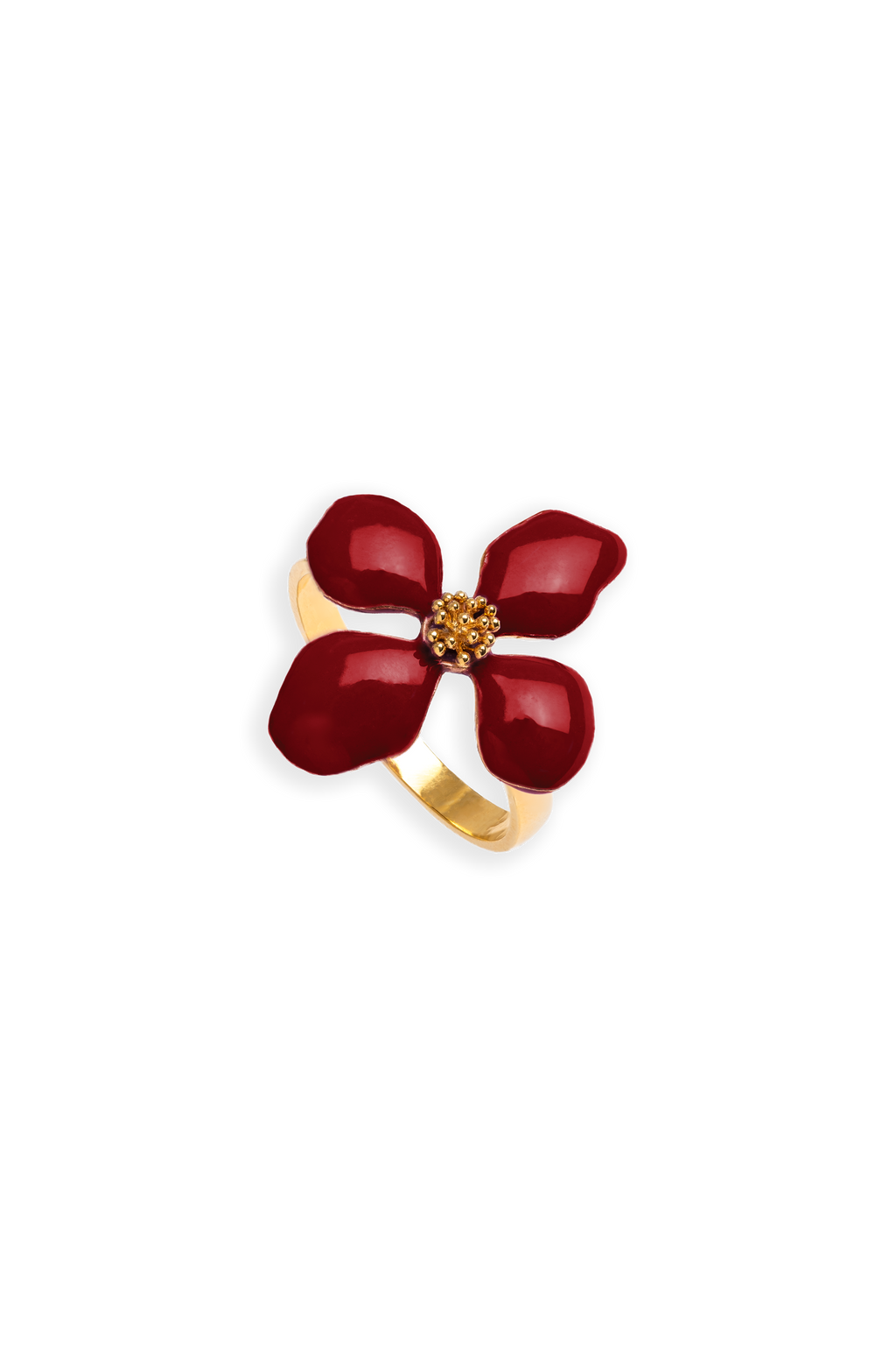 Anillo Cassia Granate