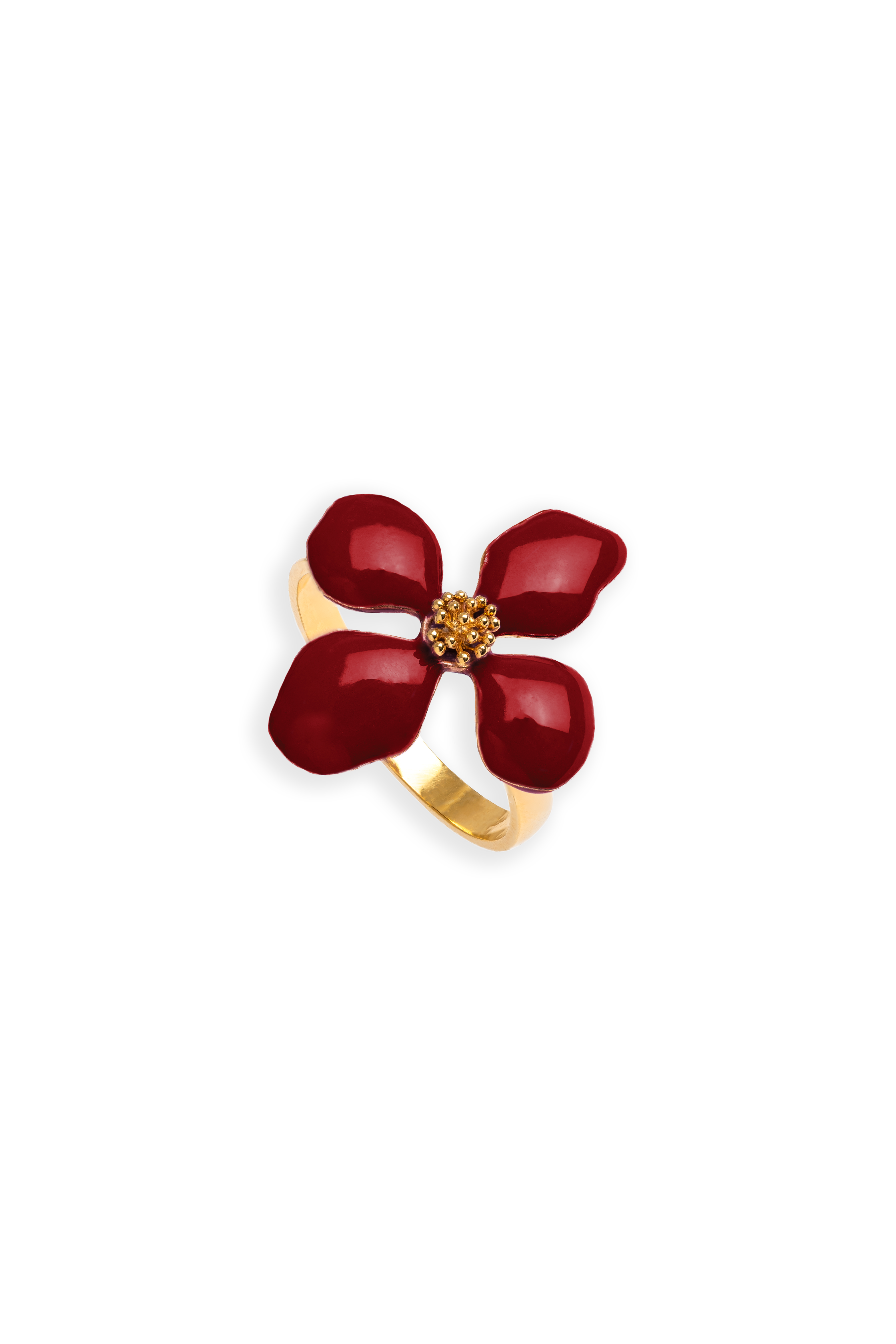 Anillo Cassia Granate