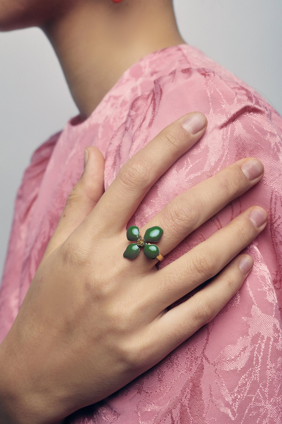 Anillo Cassia Verde