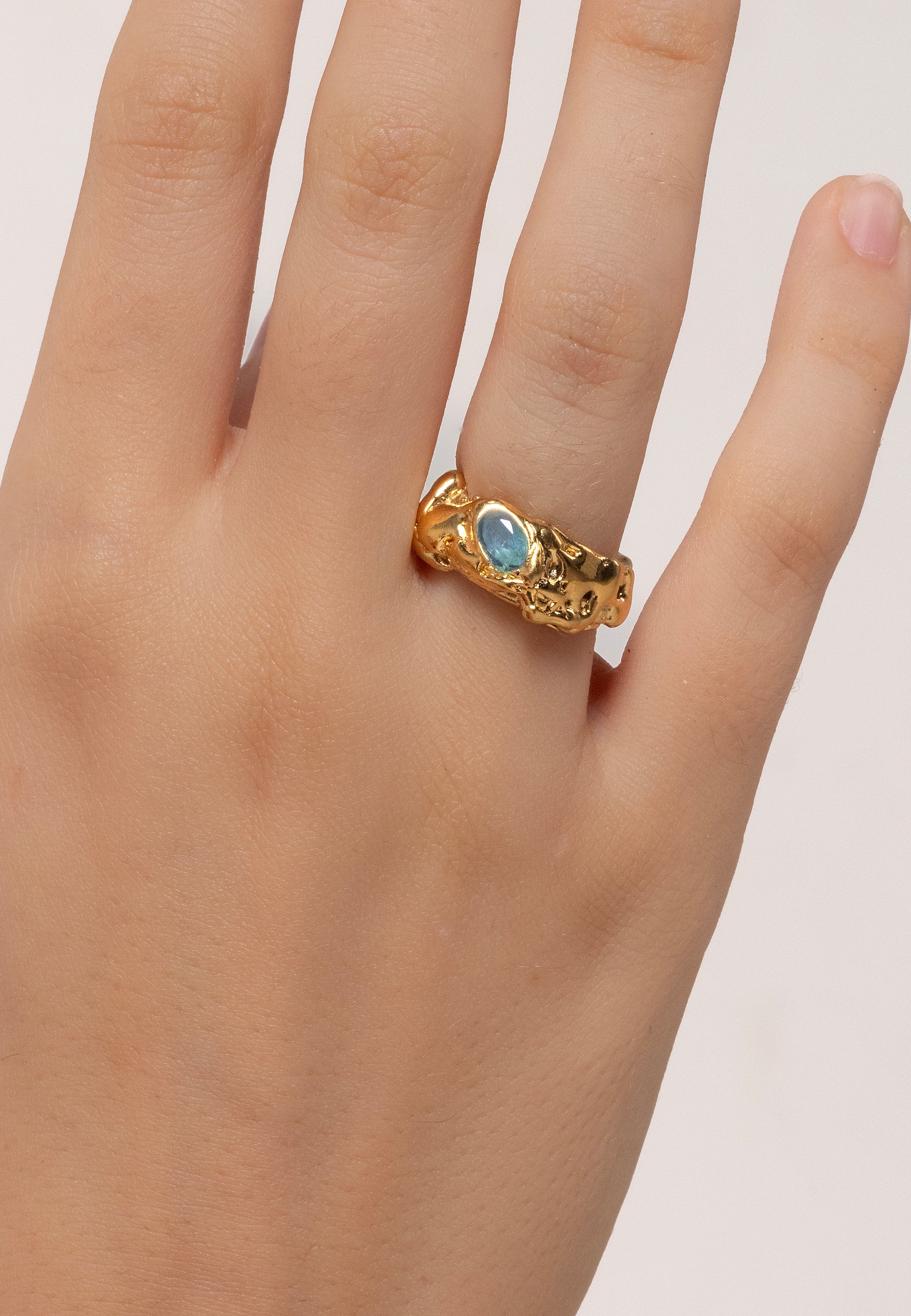Anillo Judy Aguamarina