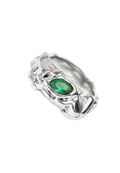 Anillo Judy Verde Plata