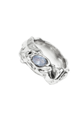 Judy Aquamarine Silver Ring
