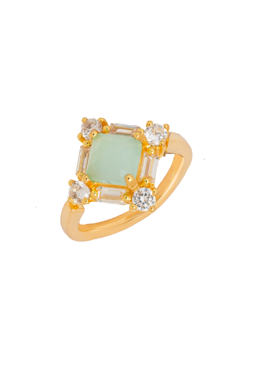 Anillo Polaris Aguamarina