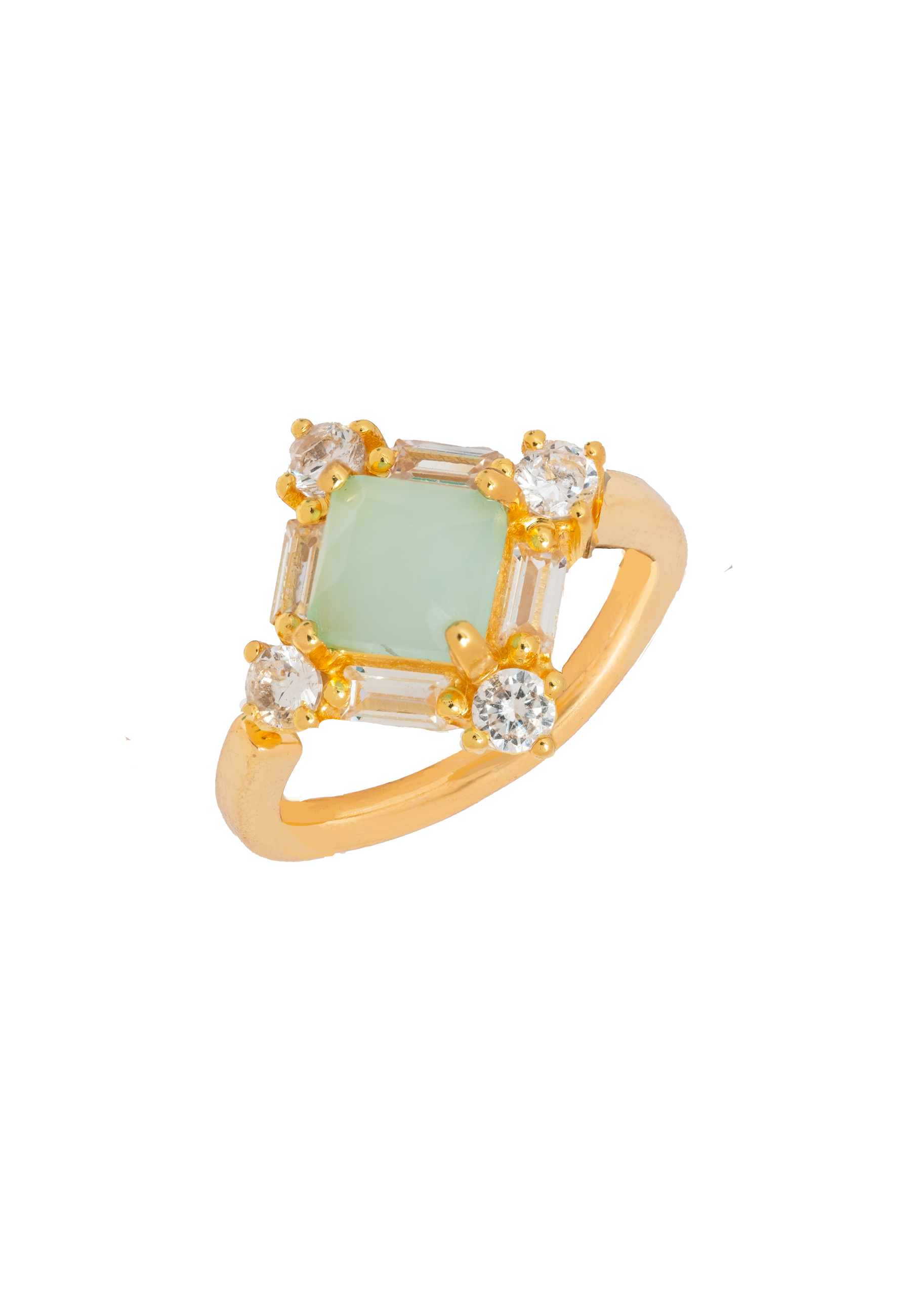 Anillo Polaris Aguamarina