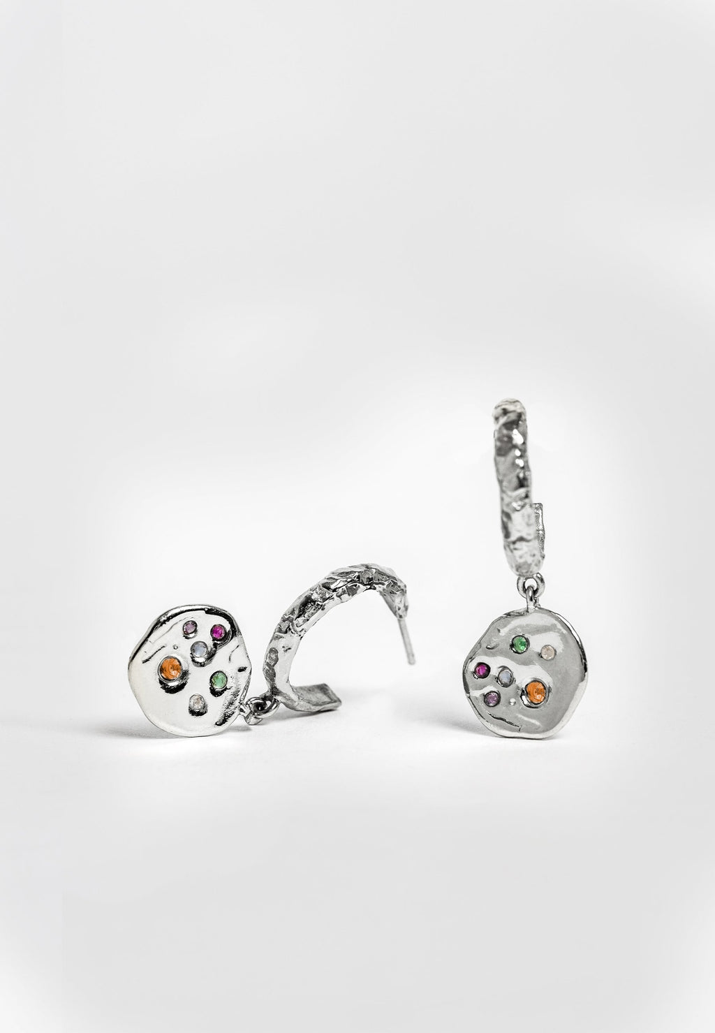 Aros Sadie Coin Plata