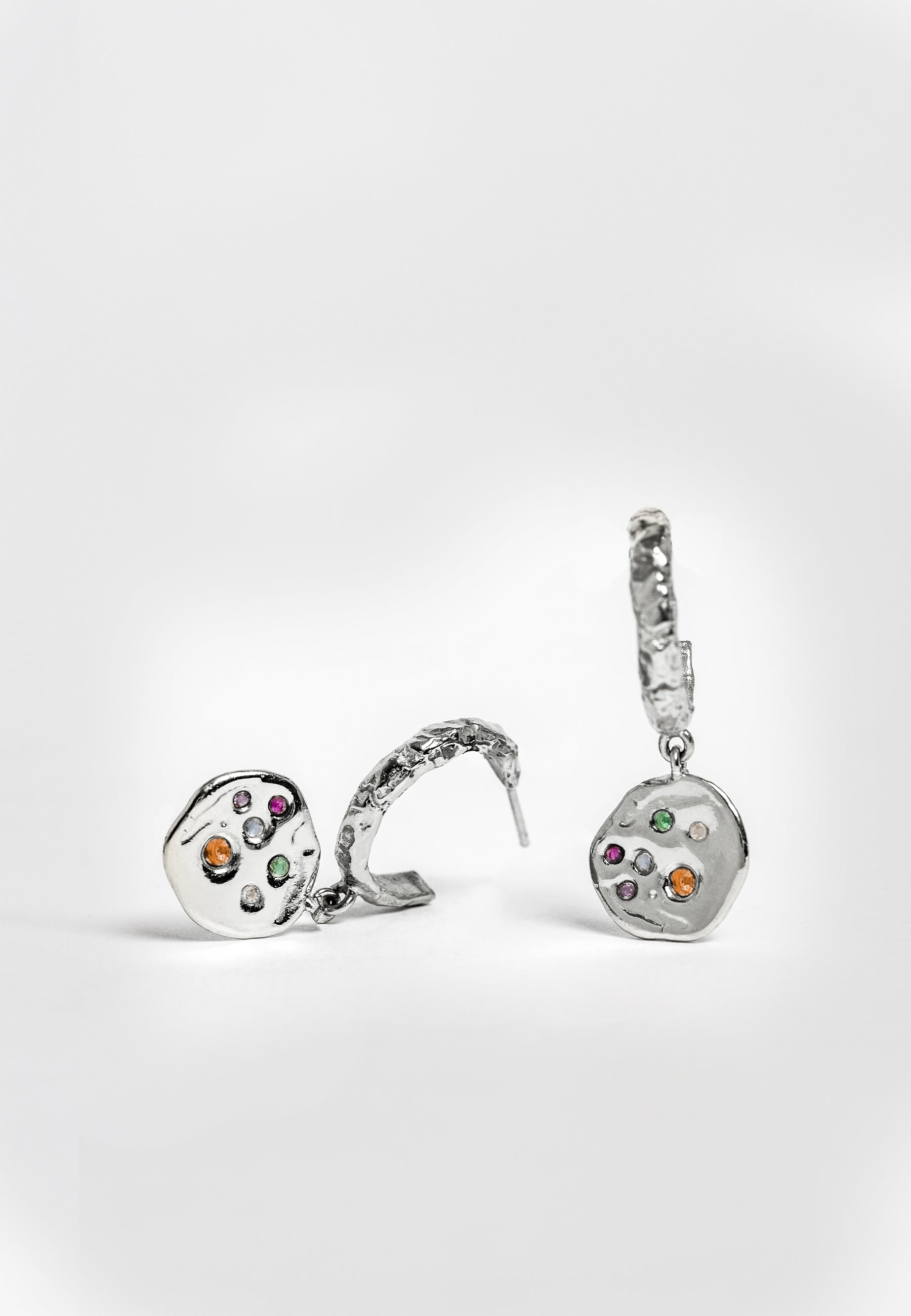 Aros Sadie Coin Plata