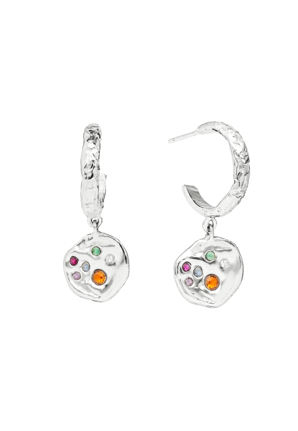 Aros Sadie Coin Plata