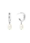 Aros Sadie Pearl Plata
