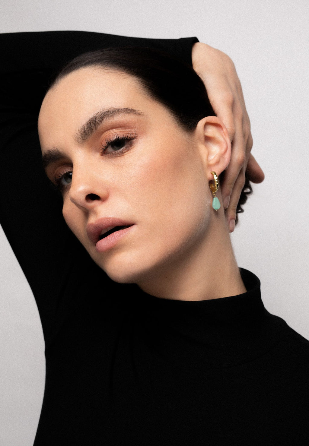 Aros Sadie Aguamarina