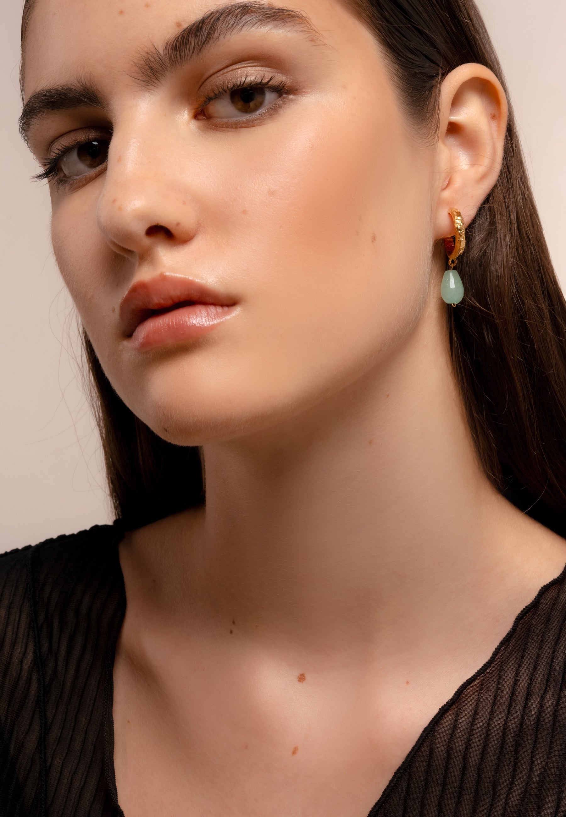 Aros Sadie Aguamarina