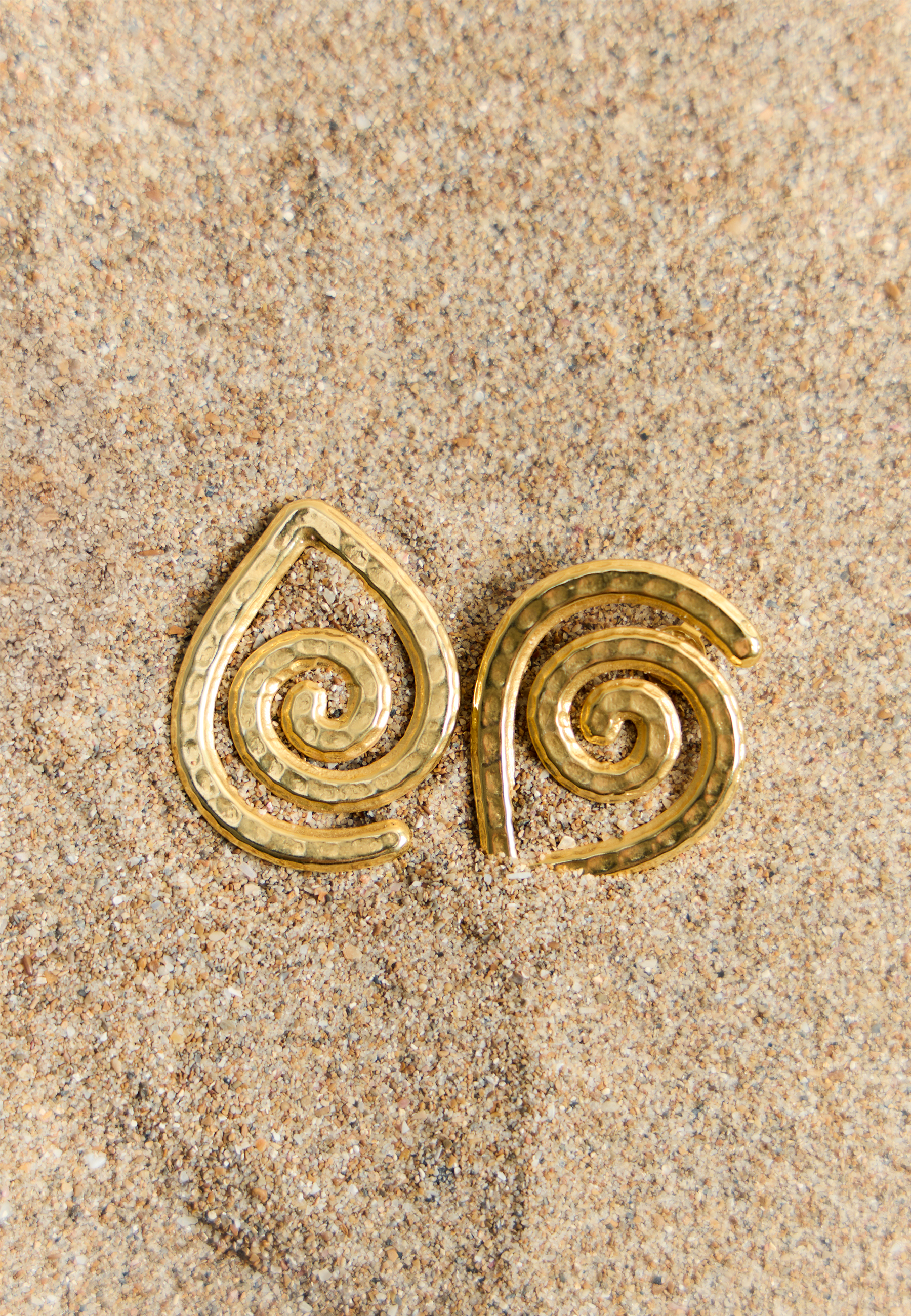 Pendientes Spiral Dorados