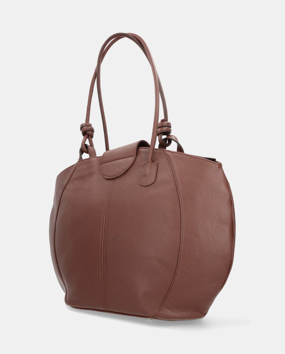 Bolso Globo Marrón