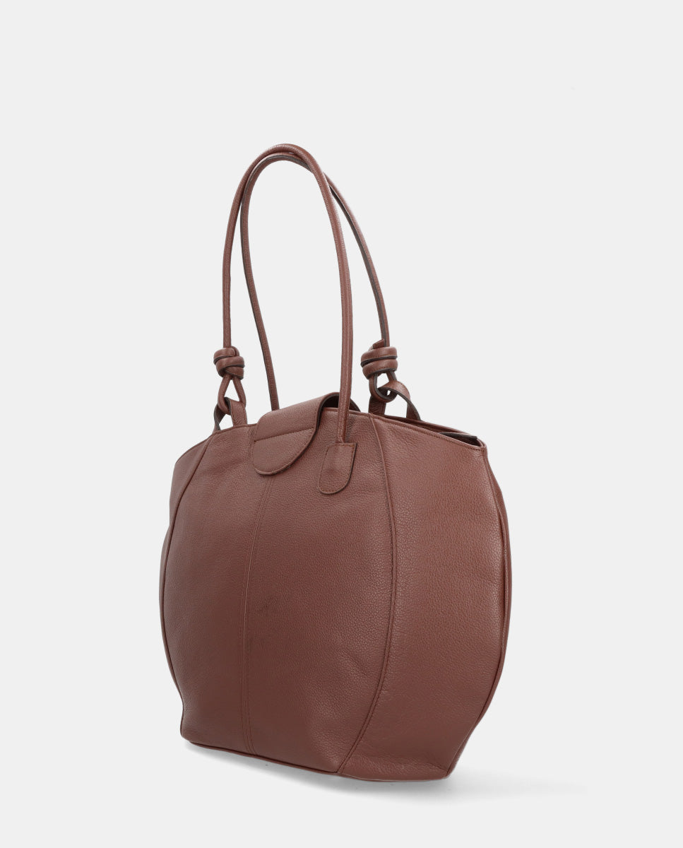 Bolso Globo Marrón