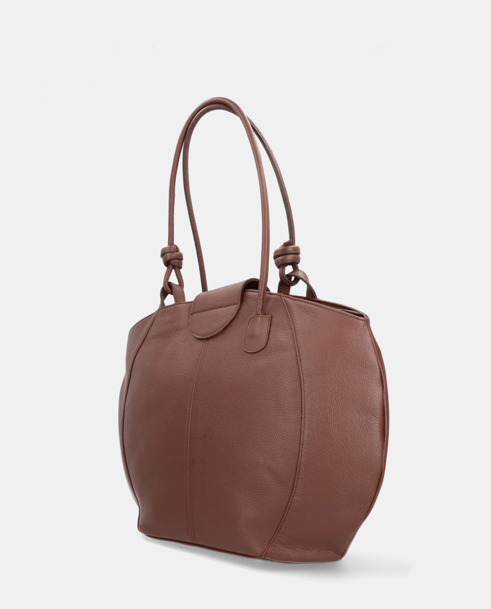 Bolso Globo Marrón