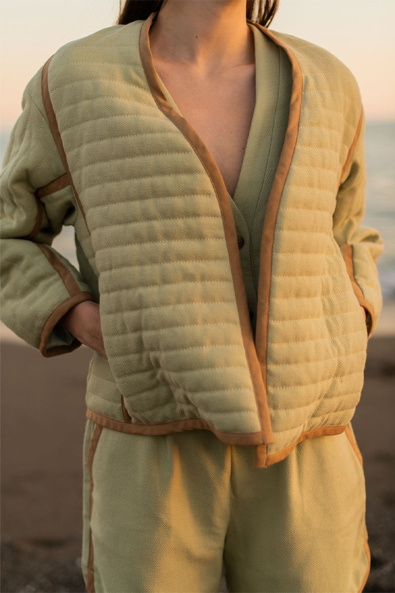 Chaqueta Julia Té Verde