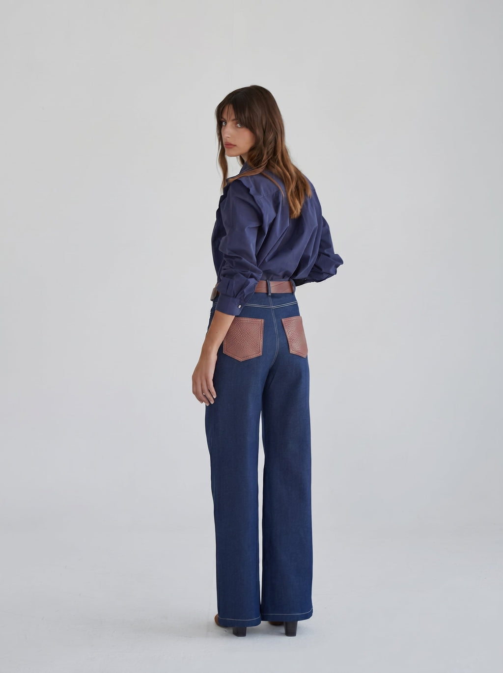 Marieta Navy Shirt