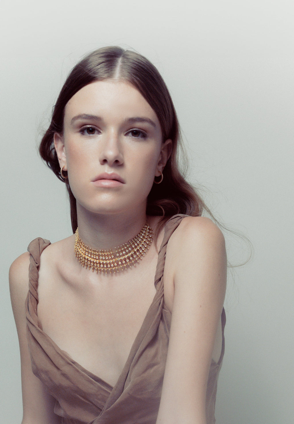 Helia Gold Choker