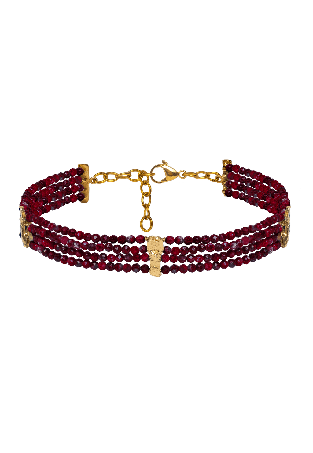 Choker Liliana Granate