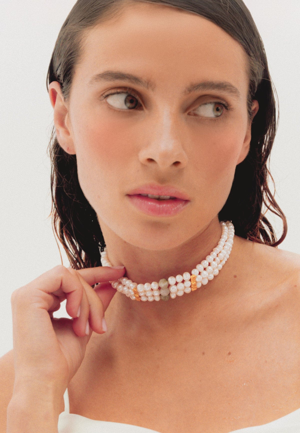 Choker Uma Perlas