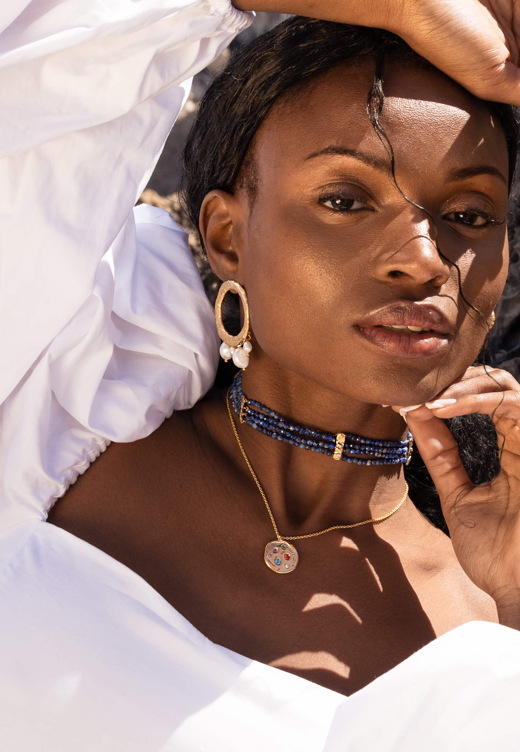 Choker Liliana Azul