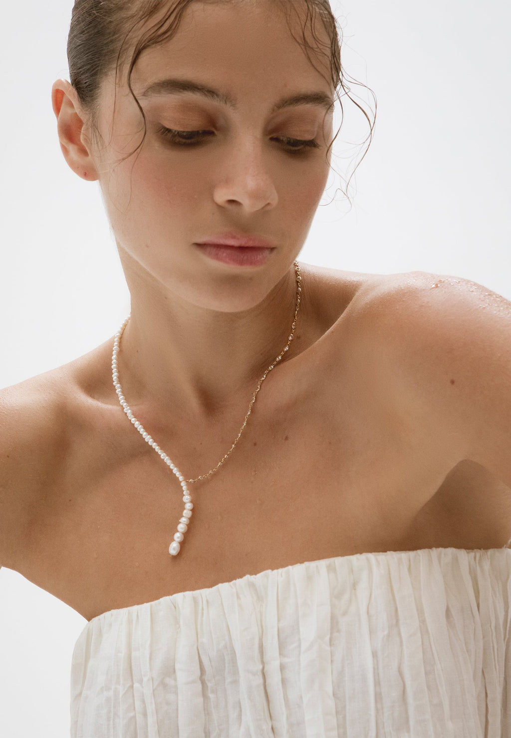 Collar Celine Perlas