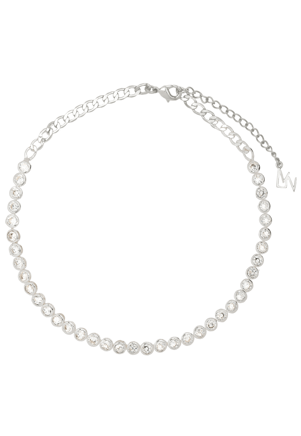 Victory Riviere Silver Necklace