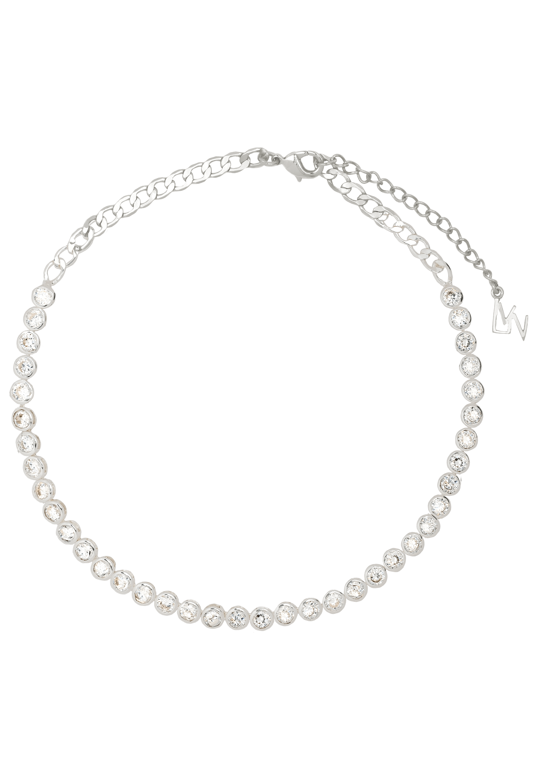 Victory Riviere Silver Necklace