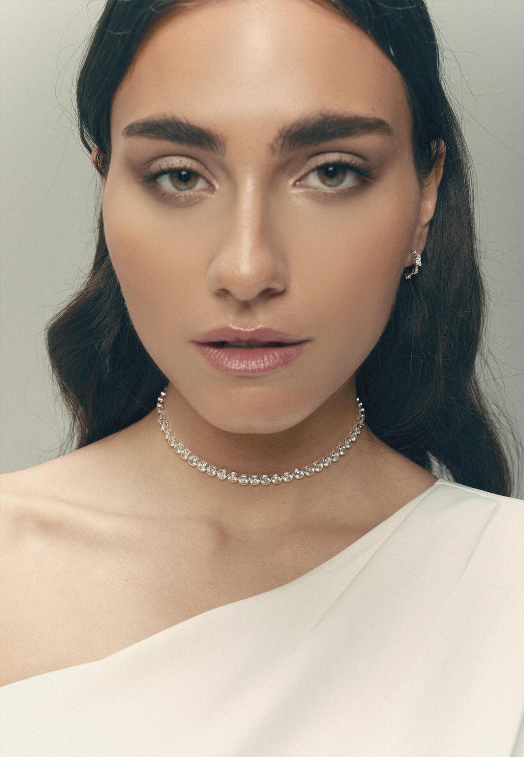 Victory Riviere Silver Necklace