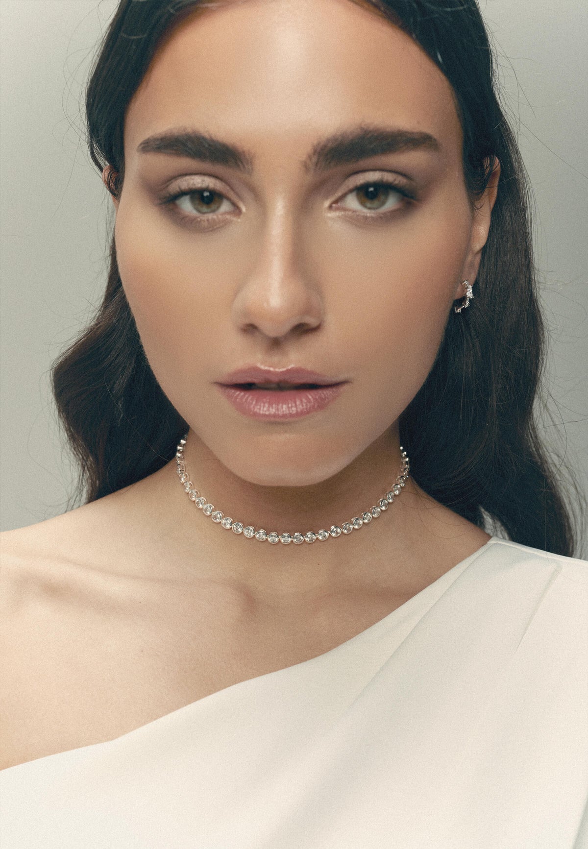 Victory Riviere Silver Necklace